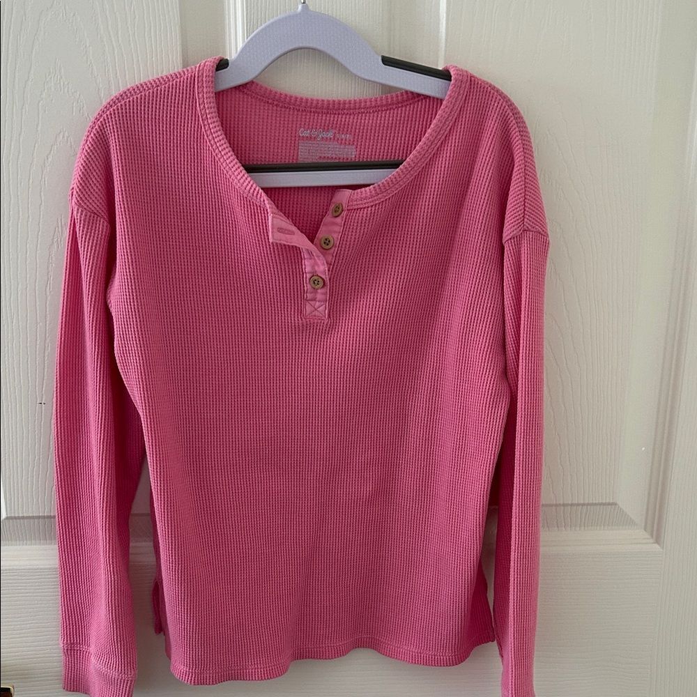 Cat & Jack Pink Long Sleeve Tee